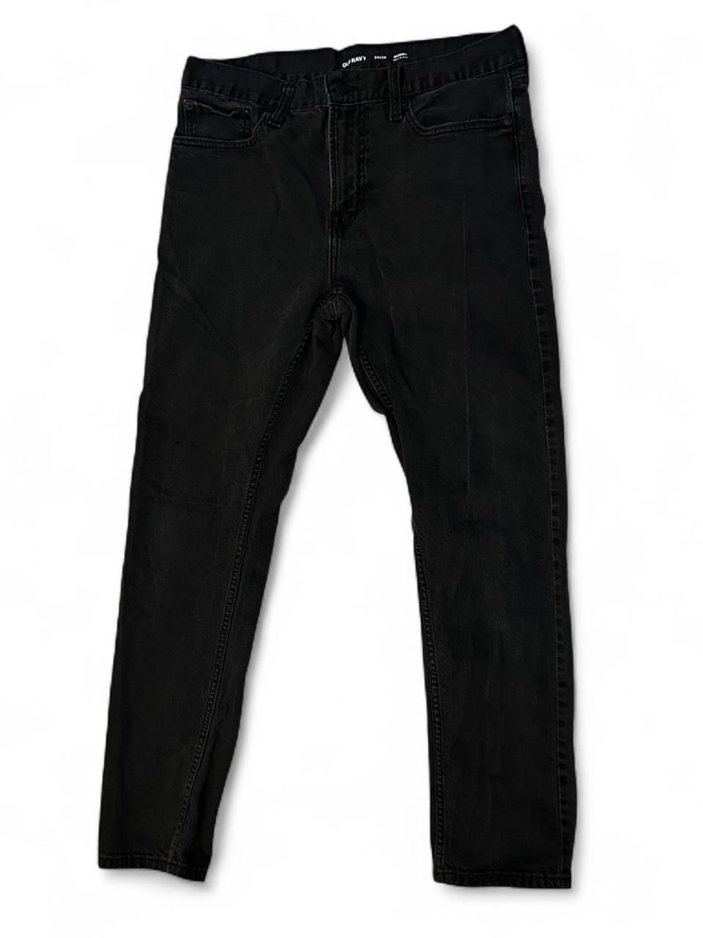 Old Navy Men’s 34x30 Faded Black Skinny Jeans Flex Rocker Emo